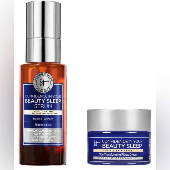 it Cosmetics 
BEST BEAUTY SLEEP EVER SKINCARE GIFT SET + LUXE MAKEUP BAG - Picture 4 of 10